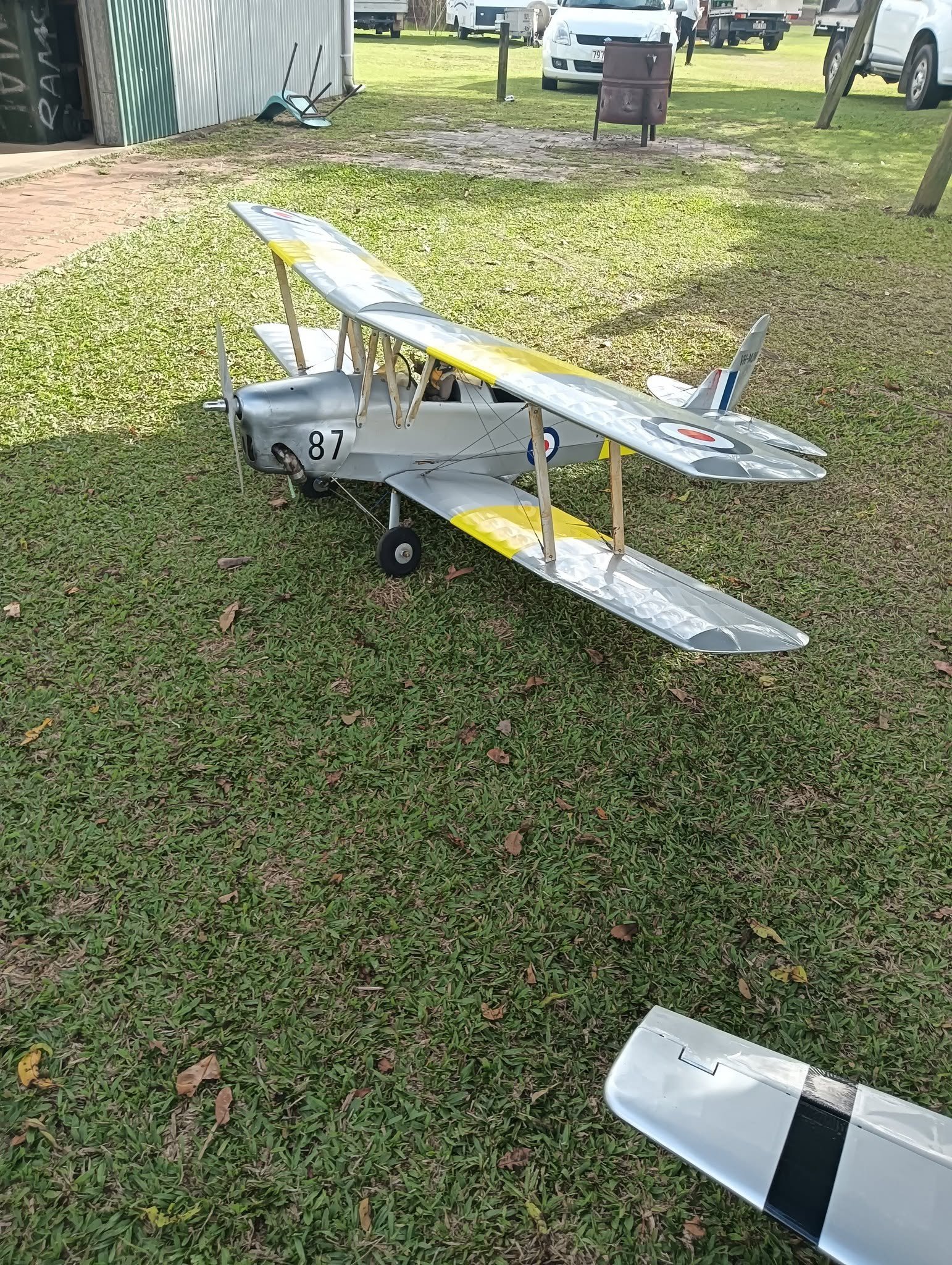 Vintage Biplane Warbird