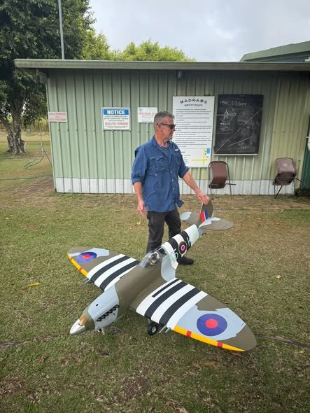 Spitfire Warbird Scale Model